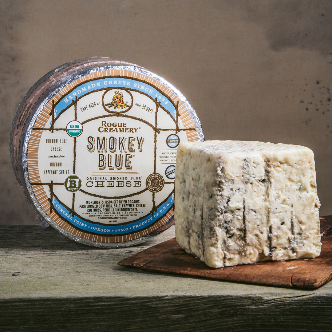 Cheese: Smokey Blue by Rogue Creamery